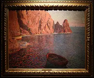 Скалы на берегу моря, 1904