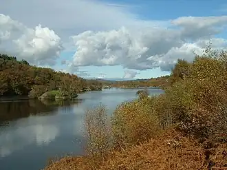 Озеро Ллин-Элси, середина трассы