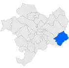 Расположение муниципалитета на карте провинции