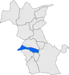 Расположение муниципалитета на карте провинции