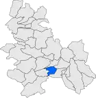 Расположение муниципалитета на карте провинции