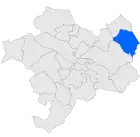 Расположение муниципалитета на карте провинции