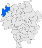 Расположение муниципалитета на карте провинции