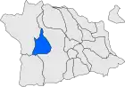 Расположение муниципалитета на карте провинции