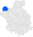 Расположение муниципалитета на карте провинции