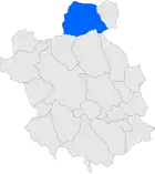 Расположение муниципалитета на карте провинции
