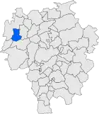 Расположение муниципалитета на карте провинции