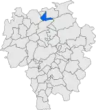 Расположение муниципалитета на карте провинции