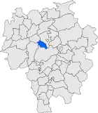 Расположение муниципалитета на карте провинции