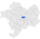 Расположение муниципалитета на карте провинции