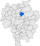 Расположение муниципалитета на карте провинции