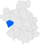 Расположение муниципалитета на карте провинции