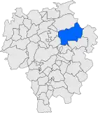 Расположение муниципалитета на карте провинции