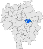 Расположение муниципалитета на карте провинции