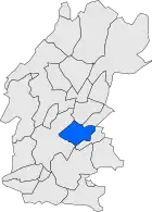 Расположение муниципалитета на карте провинции