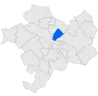 Расположение муниципалитета на карте провинции