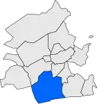 Расположение муниципалитета на карте провинции