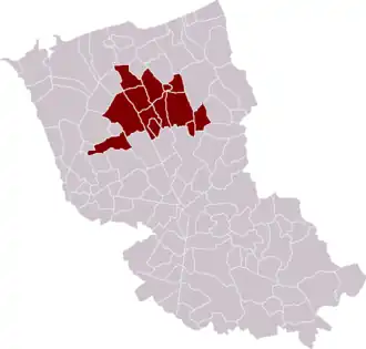 Берг на карте