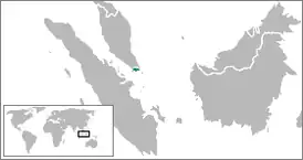 Сингапур на карте мира