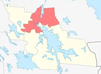 Идельское сельское поселение на карте