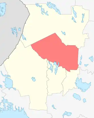 Найстенъярвское сельское поселение на карте