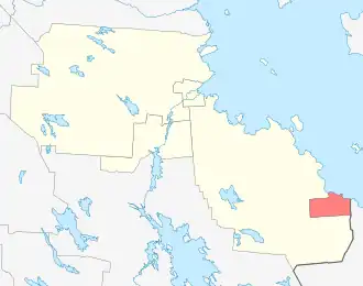 Нюхчинское сельское поселение на карте