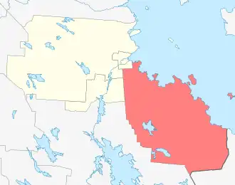 Сумпосадское сельское поселение на карте