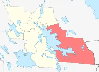 Валдайское сельское поселение на карте