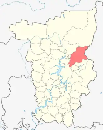 АлександровскАлександровский муниципальный округ на карте