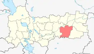 Бабушкинский районБабушкинский муниципальный округ на карте