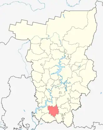 Бардымский районБардымский муниципальный округ на карте