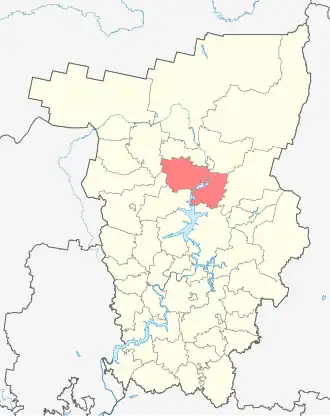 Муниципальный округ город Березники на карте