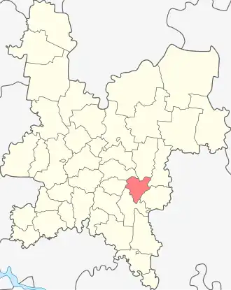 Богородский районБогородский муниципальный округ на карте