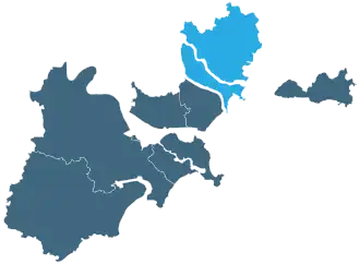 Чэнхай на карте