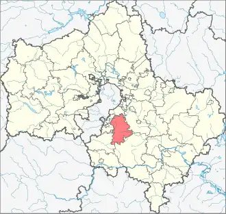 город Домодедовогородской округ Домодедово на карте