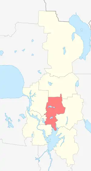 сельское поселение Ферапонтовское на карте