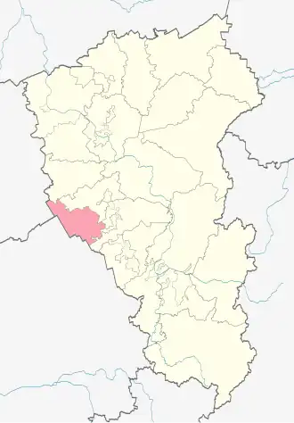 Гурьевский муниципальный округ на карте