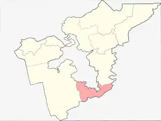 Калачёвское сельское поселение на карте