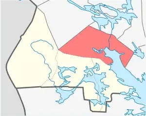 Городское поселение Кандалакша на карте