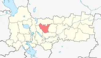 Харовский районХаровский  муниципальный округ на карте