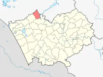 Крутихинский район на карте