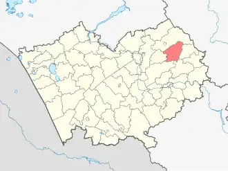 Кытмановский район на карте