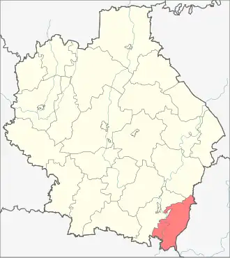 Мучкапский район на карте