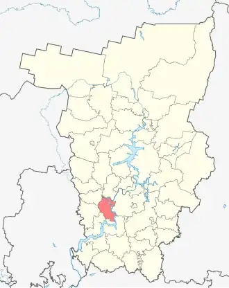 Оханский районОханский муниципальный округ на карте