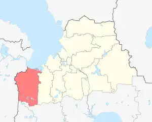 Оштинское сельское поселение на карте