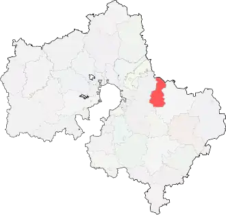 город Павловский ПосадПавлово-Посадский городской округ на карте