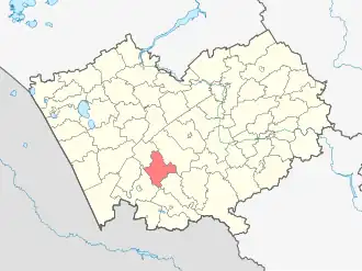 Поспелихинский район на карте