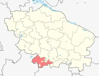 Предгорный районПредгорный муниципальный округ на карте