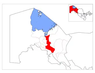 Караузякский район на карте