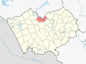 Шелаболихинский район на карте